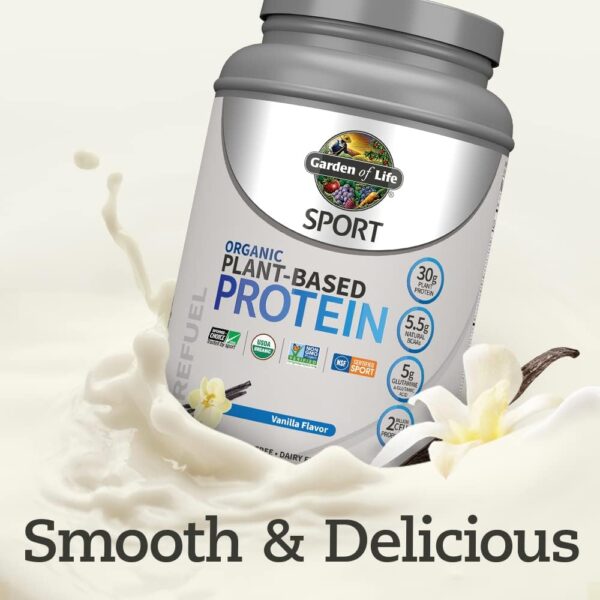 Organic Vegan SPORT Protein Powder - Image 9