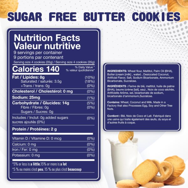 Sugar Free Butter Cookies - Image 3