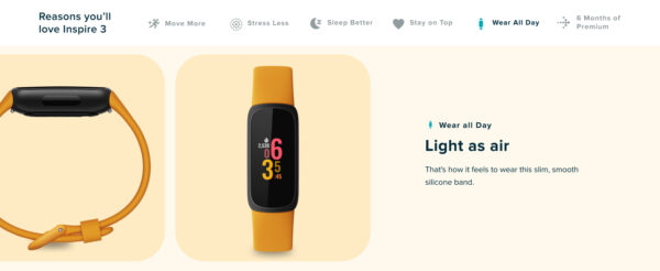 Fitbit Inspire 3 Health and Fitness-Tracker - Image 7