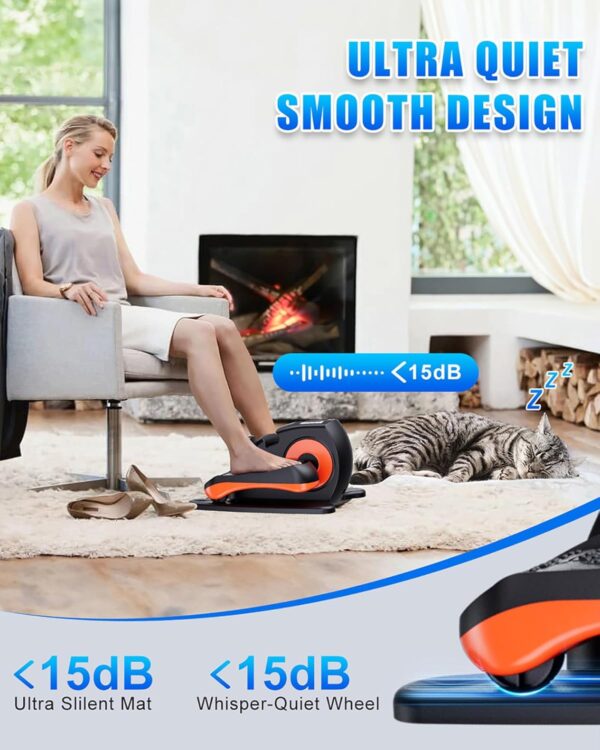 Under-Desk Elliptical Leg Exerciser Machine - Image 5