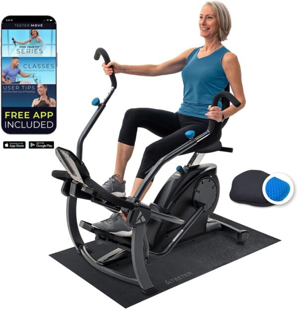 Teeter step Recumbent Cross Trainer Stepper machine for home - Image 2
