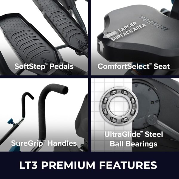 Teeter step Recumbent Cross Trainer Stepper machine for home - Image 4