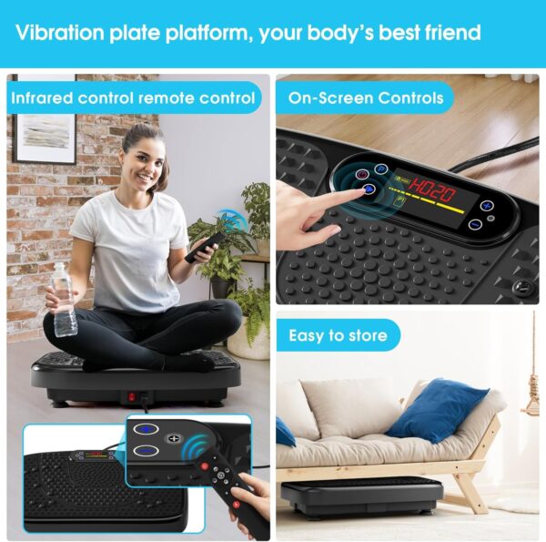 Vibration Plate Exercise Machine for Lymphatic Drainage - Image 3