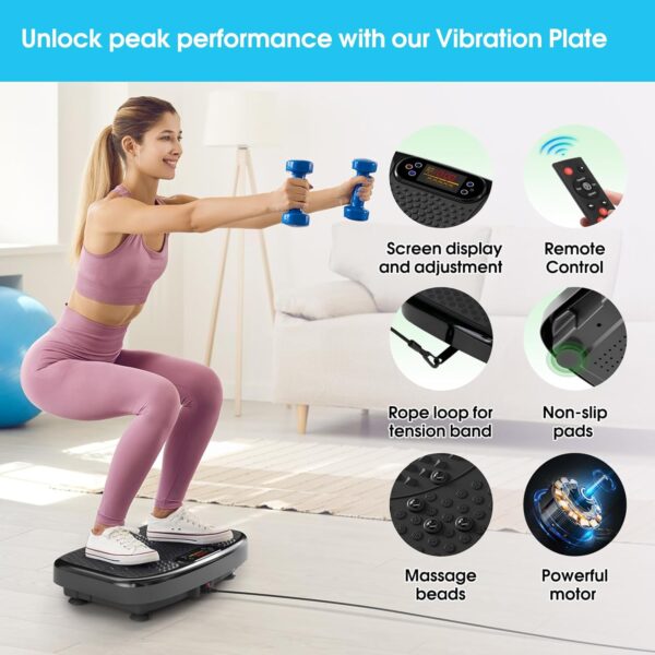 Vibration Plate Exercise Machine for Lymphatic Drainage - Image 7