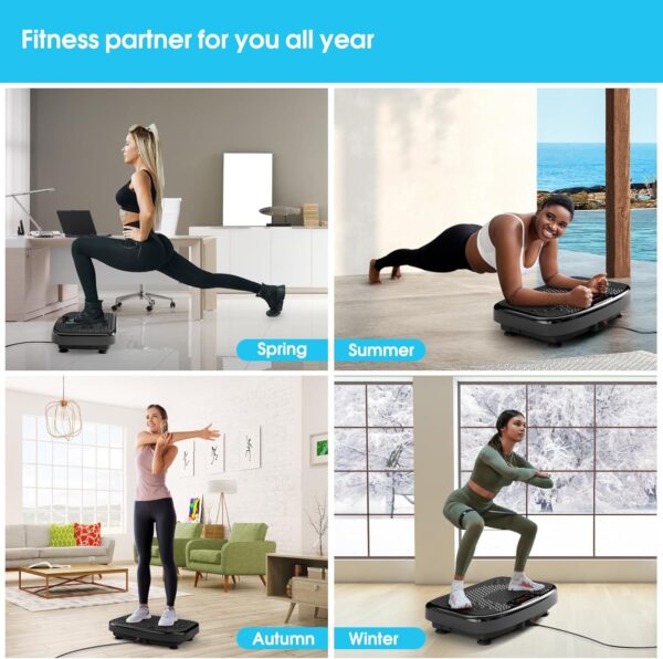 Vibration Plate Exercise Machine for Lymphatic Drainage - Image 4